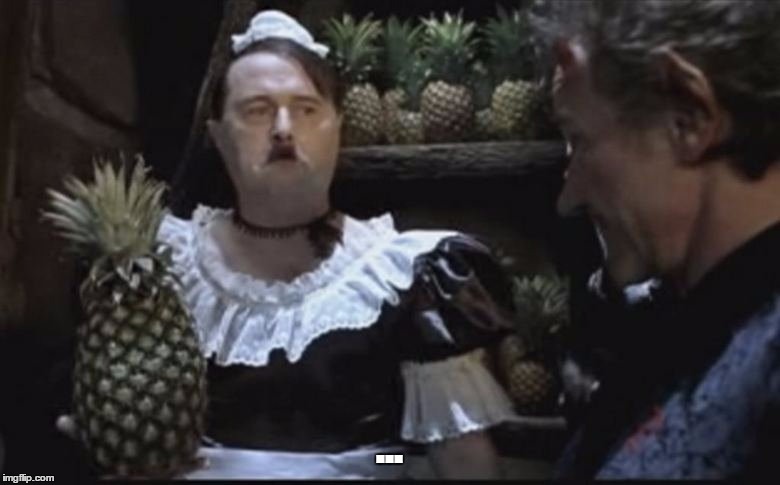 Hitler Pineapple | ... | image tagged in hitler pineapple | made w/ Imgflip meme maker