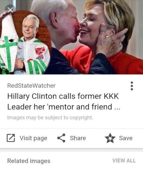 Hillary kkk Blank Meme Template