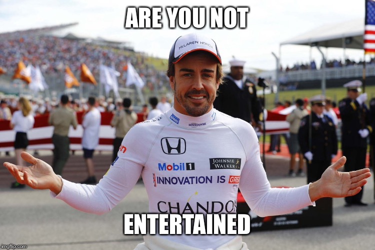 ARE YOU NOT; ENTERTAINED | made w/ Imgflip meme maker