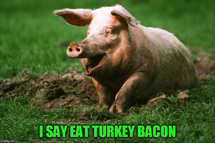 I SAY EAT TURKEY BACON | made w/ Imgflip meme maker