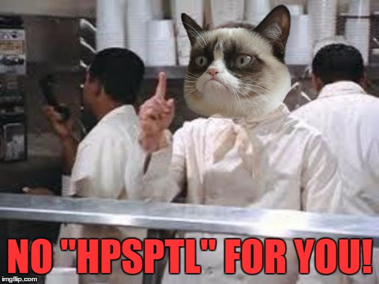 NO "HPSPTL" FOR YOU! | made w/ Imgflip meme maker