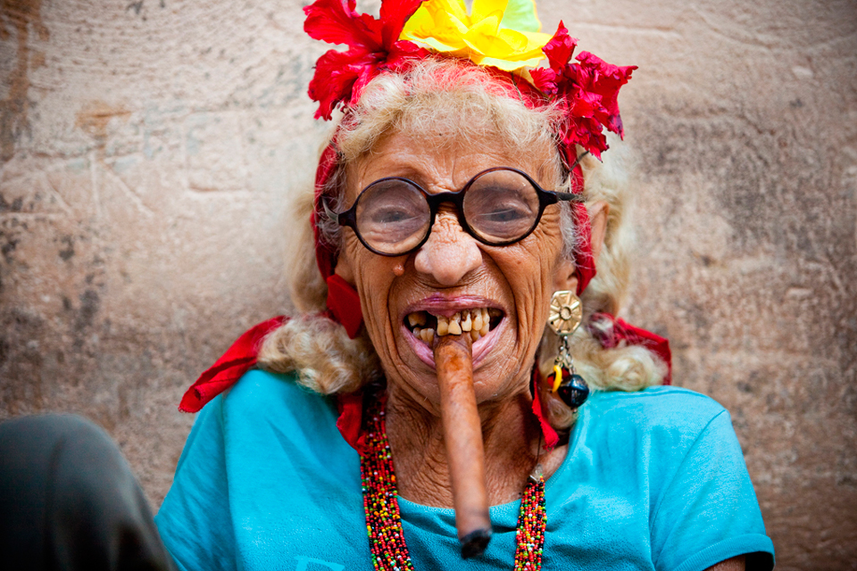 Cigar Lady Blank Meme Template