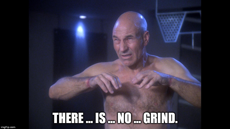 THERE ... IS ... NO ... GRIND. | made w/ Imgflip meme maker