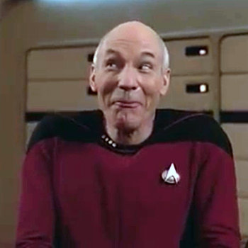Picard Funny Face 2 Blank Meme Template