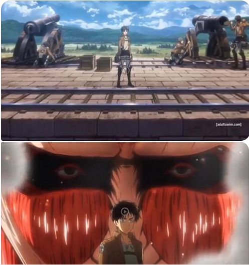 High Quality Attack On Eren Blank Meme Template