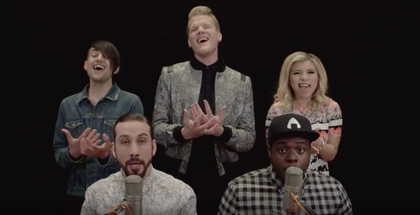 High Quality Pentatonix Blank Meme Template