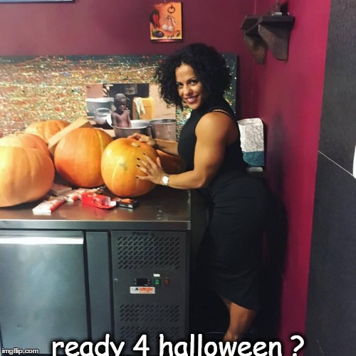 happy halloween | ready 4 halloween ? | image tagged in memes,happy halloween | made w/ Imgflip meme maker