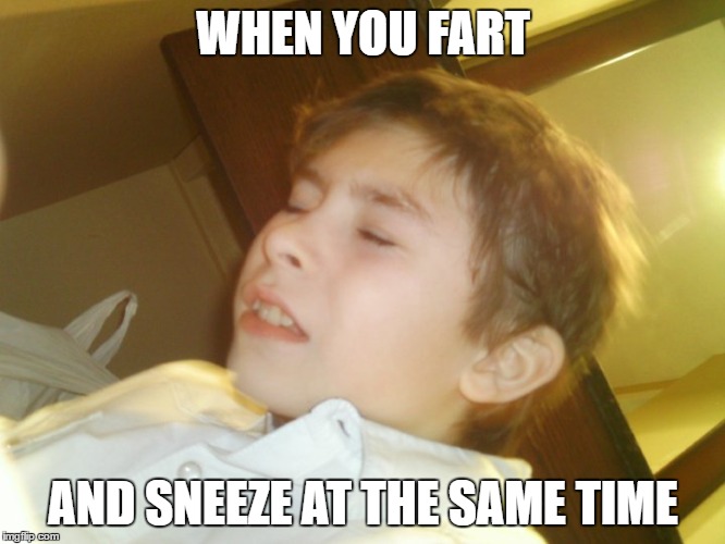 Ugly duck | WHEN YOU FART; AND SNEEZE AT THE SAME TIME | image tagged in funny | made w/ Imgflip meme maker