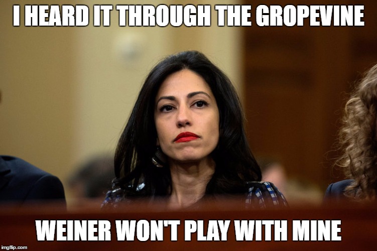 I HEARD IT THROUGH THE GROPEVINE WEINER WON'T PLAY WITH MINE | made w/ Imgflip meme maker