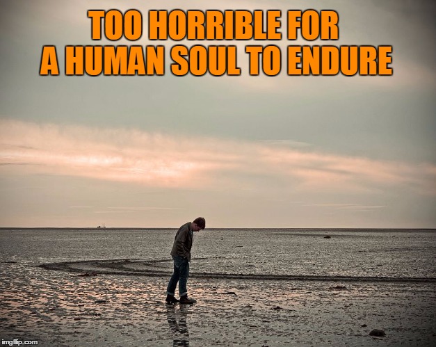 lonely | TOO HORRIBLE FOR A HUMAN SOUL TO ENDURE | image tagged in lonely | made w/ Imgflip meme maker