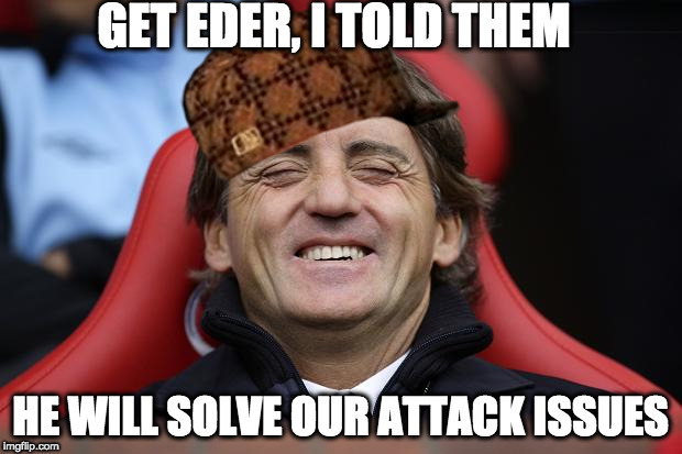 GET EDER, I TOLD THEM; HE WILL SOLVE OUR ATTACK ISSUES | made w/ Imgflip meme maker