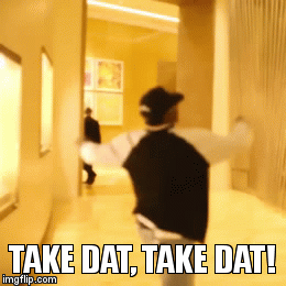 Diddy Leg Kicks | TAKE DAT, TAKE DAT! | image tagged in gifs | made w/ Imgflip video-to-gif maker