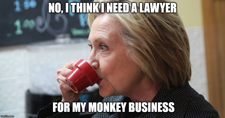 NO, I THINK I NEED A LAWYER FOR MY MONKEY BUSINESS | made w/ Imgflip meme maker