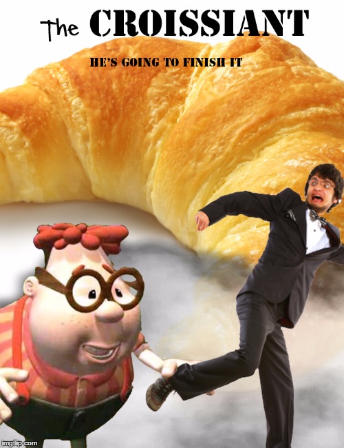 Coming this halloween | image tagged in carl,croissant,llama,rustle my jimmies,jimmy neutron,halloween | made w/ Imgflip meme maker