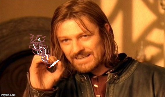 One Does Not Simply | . | image tagged in memes,one does not simply | made w/ Imgflip meme maker