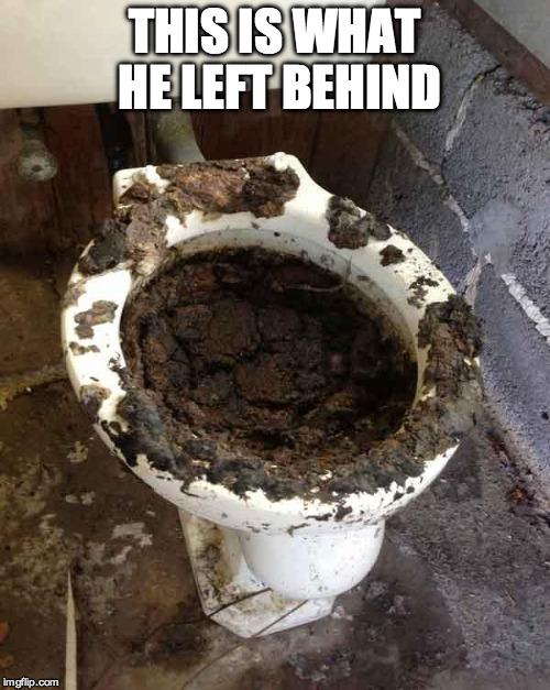 THIS IS WHAT HE LEFT BEHIND | made w/ Imgflip meme maker