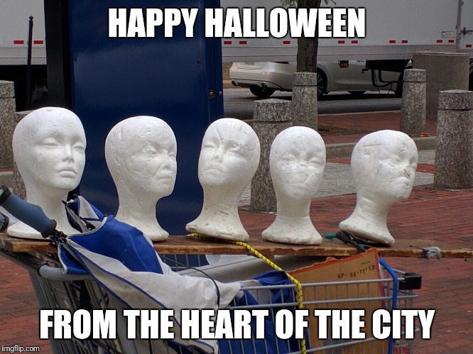 HAPPY HALLOWEEN FROM THE HEART OF THE CITY | made w/ Imgflip meme maker