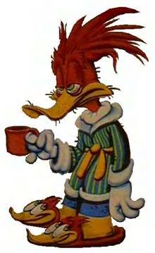 Woody Woodpecker Got Coffee