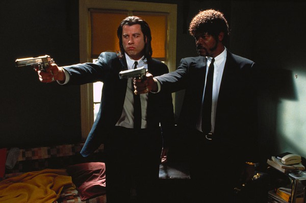 High Quality pulp fiction duo Blank Meme Template