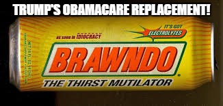 TRUMP'S OBAMACARE REPLACEMENT! | image tagged in trump 2016,donald trump,election 2016,2016 election,make america great again | made w/ Imgflip meme maker