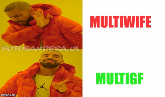 MULTIWIFE MULTIGF | made w/ Imgflip meme maker