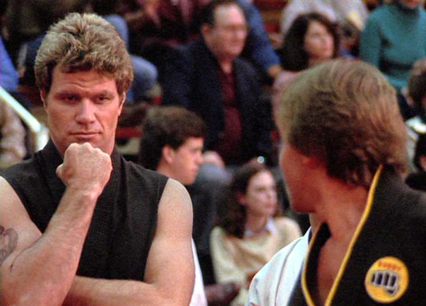 High Quality Sensei Kreese Cobra Kai Blank Meme Template