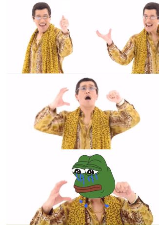 PPAP is cri Blank Meme Template