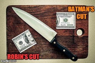 BATMAN'S CUT ROBIN'S CUT | made w/ Imgflip meme maker