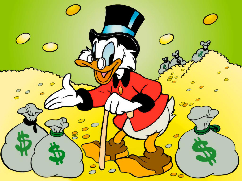 Scrooge mcduck2 Blank Meme Template