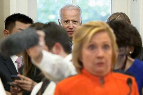 Biden and Hillary Blank Meme Template