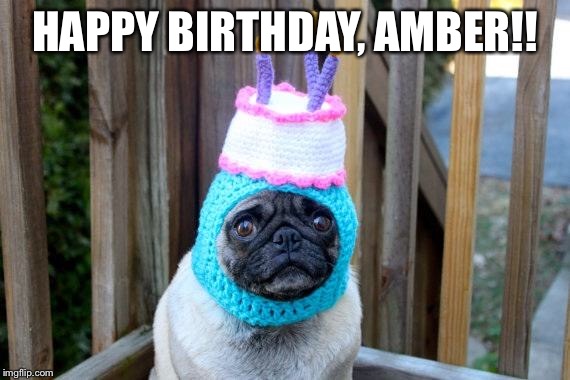 Birthday  | HAPPY BIRTHDAY, AMBER!! | image tagged in birthday | made w/ Imgflip meme maker