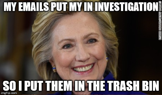 MY EMAILS PUT MY IN INVESTIGATION SO I PUT THEM IN THE TRASH BIN | made w/ Imgflip meme maker