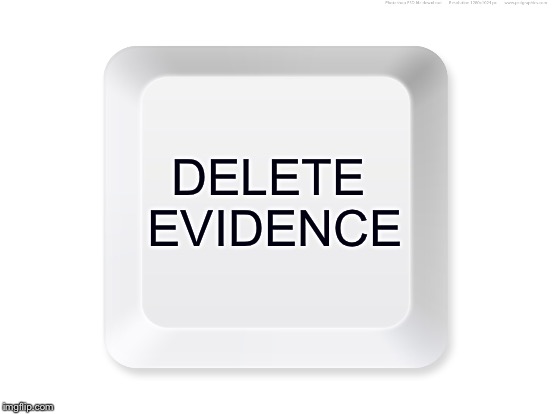 The Hillary Button | DELETE EVIDENCE | image tagged in keyboard,hillary clinton | made w/ Imgflip meme maker