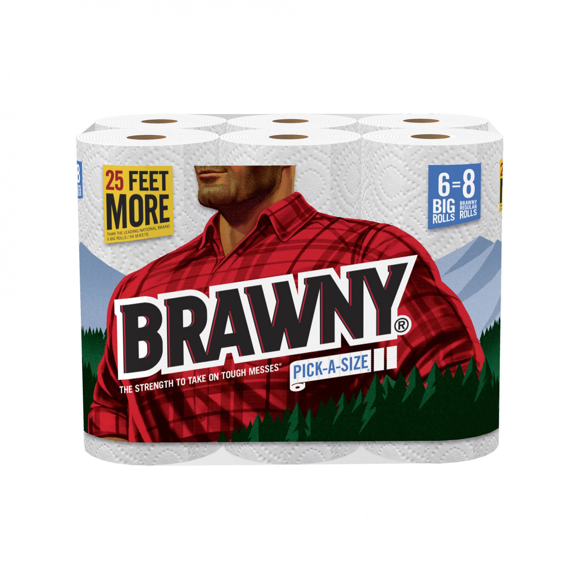 Brawny Paper Towels Blank Meme Template