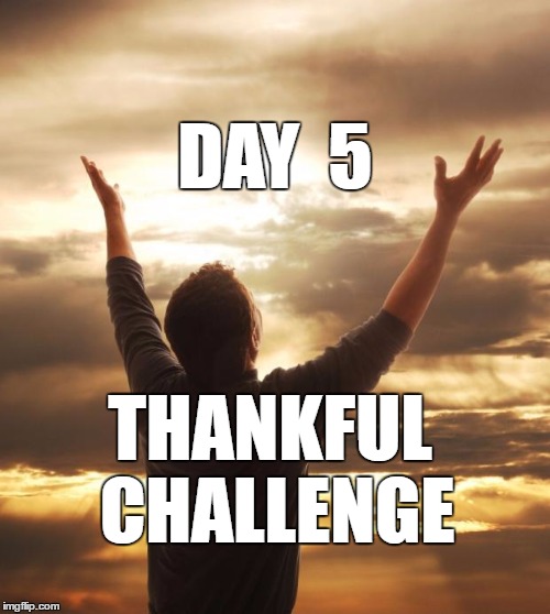 God Bless | DAY  5; THANKFUL CHALLENGE | image tagged in god bless | made w/ Imgflip meme maker