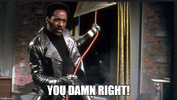YOU DAMN RIGHT! | made w/ Imgflip meme maker