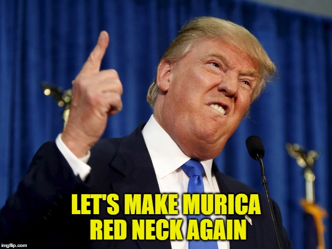 LET'S MAKE MURICA RED NECK AGAIN | made w/ Imgflip meme maker
