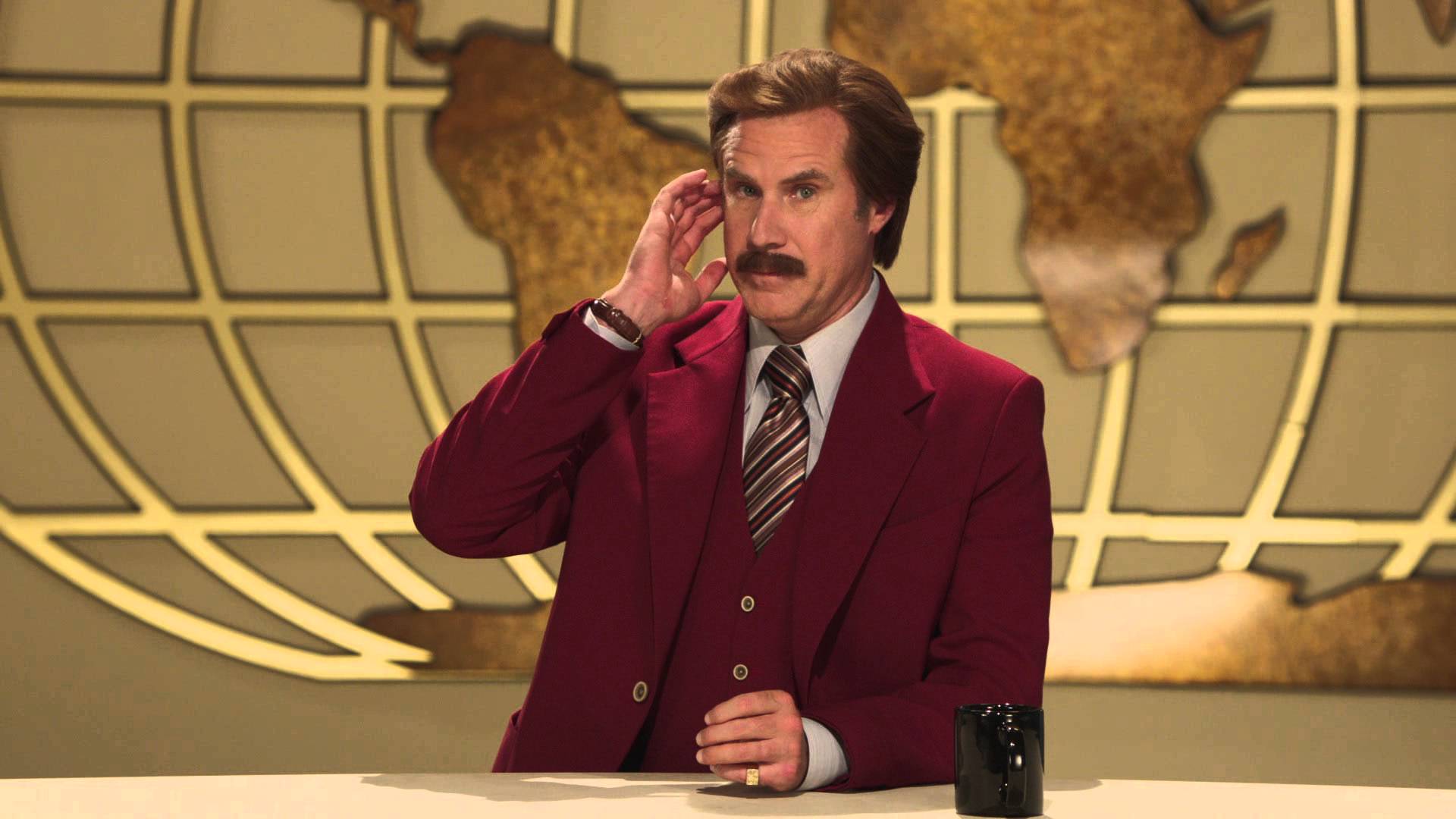 High Quality Ron Burgundy This Just In Blank Meme Template