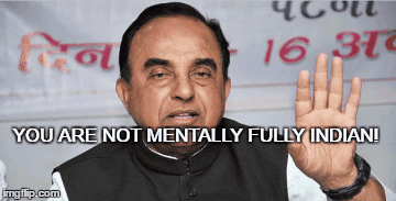YOU ARE NOT MENTALLY FULLY INDIAN! | image tagged in gifs | made w/ Imgflip images-to-gif maker