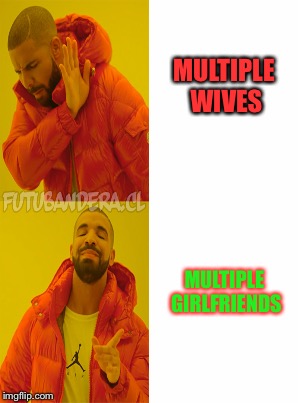 MULTIPLE WIVES MULTIPLE GIRLFRIENDS | made w/ Imgflip meme maker