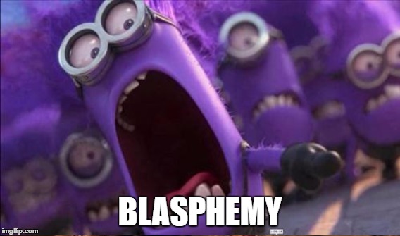 BLASPHEMY | made w/ Imgflip meme maker