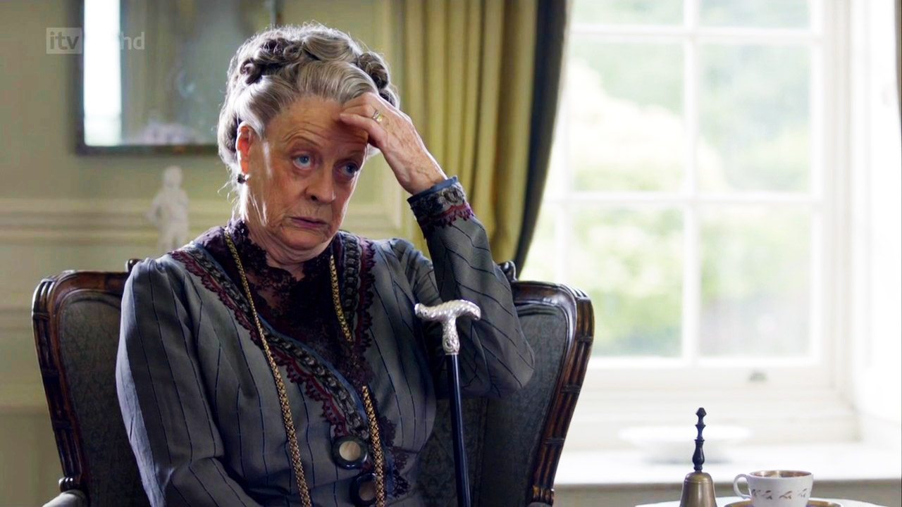 Lady Violet Crawley Blank Meme Template