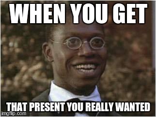 you know what I mean | WHEN YOU GET; THAT PRESENT YOU REALLY WANTED | image tagged in memes,dank | made w/ Imgflip meme maker