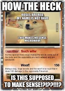 HOW THE HECK; IS THIS SUPPOSED TO MAKE SENSE!?!??!!!? | image tagged in mega doge ex | made w/ Imgflip meme maker