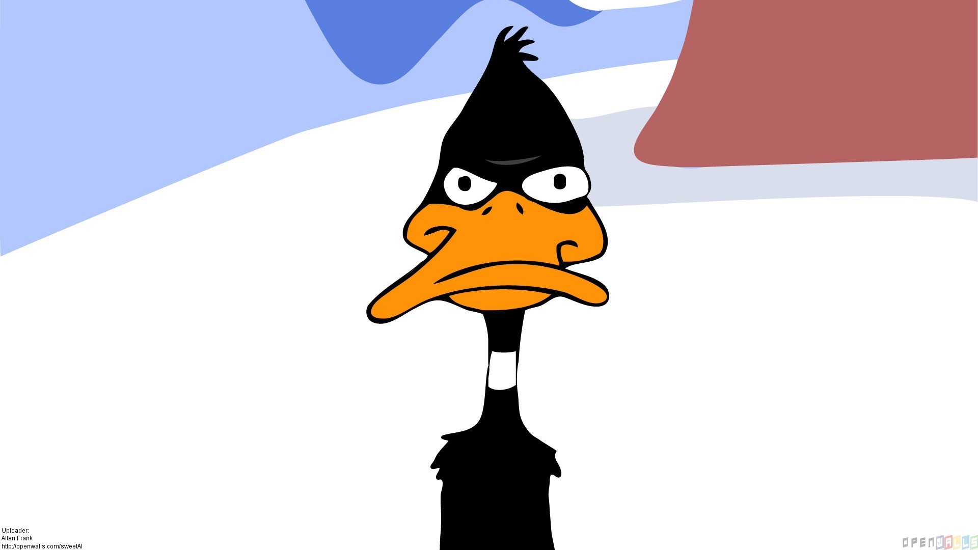 Daffy Pissed Off Blank Meme Template