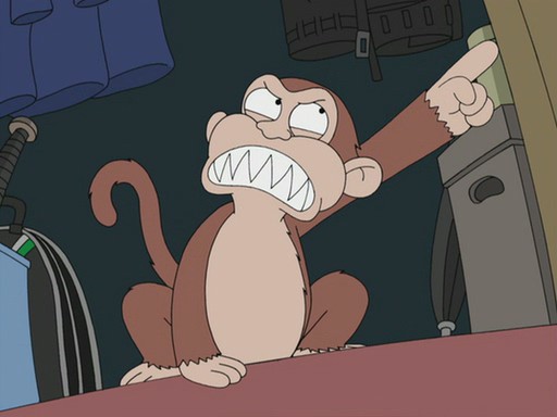 family guy evil monkey Blank Meme Template