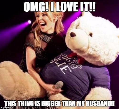 Anatomically Incorrect...It's a microphone!! You Pervs!! | OMG! I LOVE IT!! THIS THING IS BIGGER THAN MY HUSBAND!! | image tagged in memes,confession bear,we bare bears | made w/ Imgflip meme maker