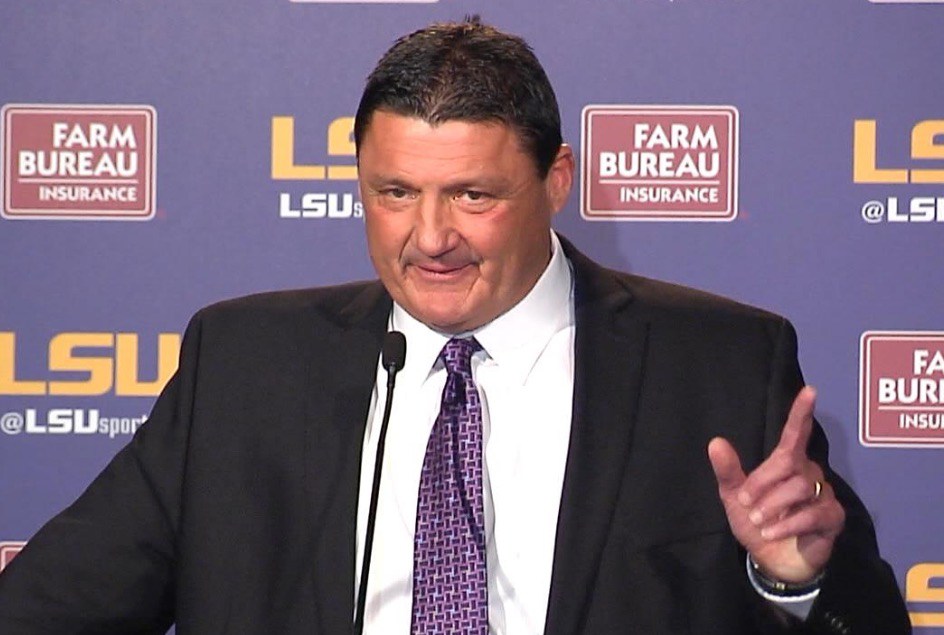 Orgeron LSU Blank Meme Template