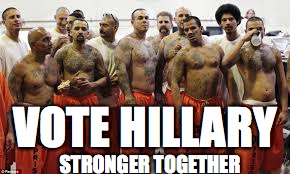 STRONGER TOGETHER VOTE HILLARY | made w/ Imgflip meme maker