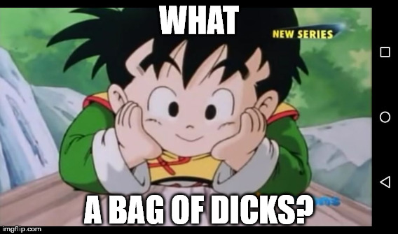 WHAT A BAG OF DICKS? | made w/ Imgflip meme maker